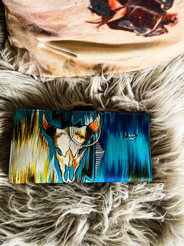 Steer Headed Wallet