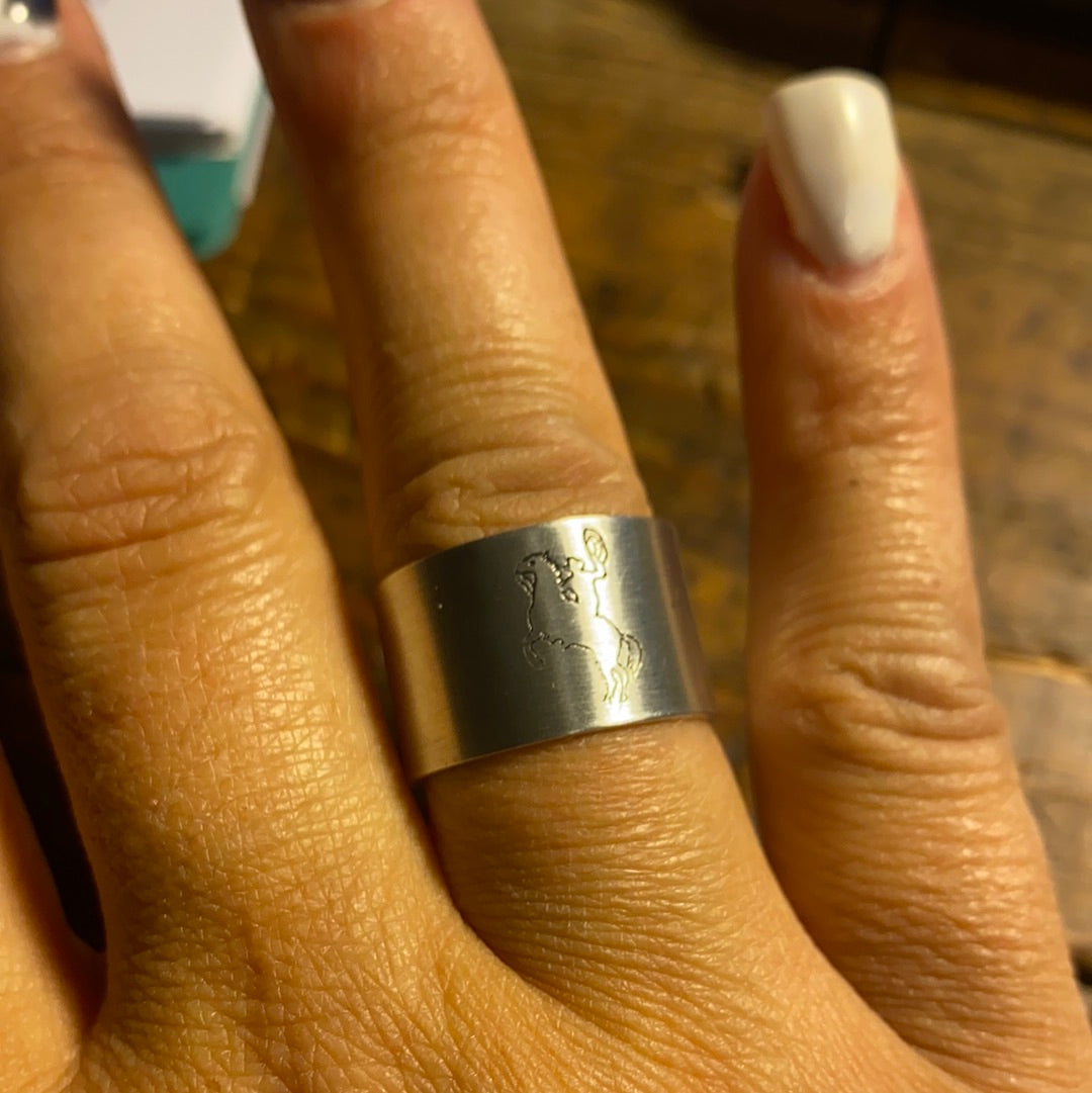 Adjustable Silver Rings