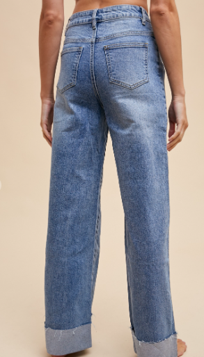 Women's Cuffed Jeans