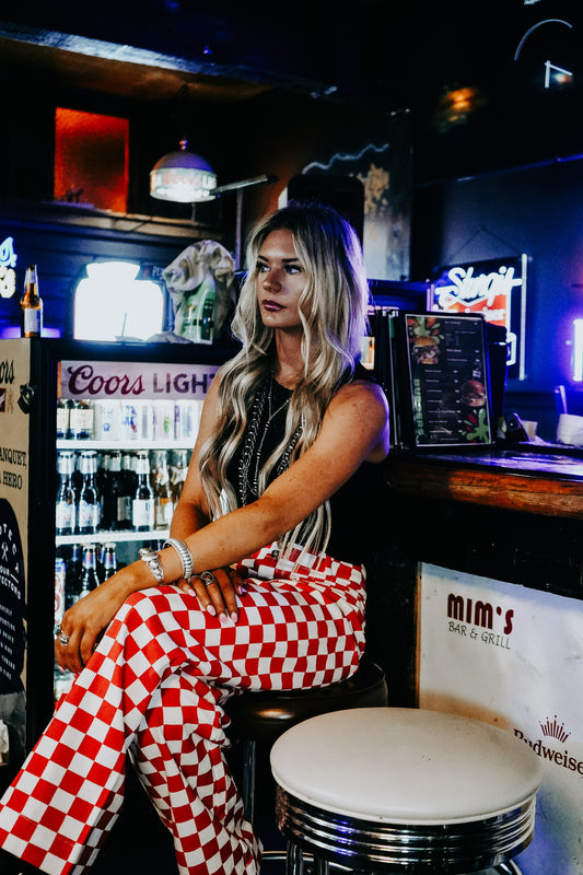Rodeo Rebel Checker Pants