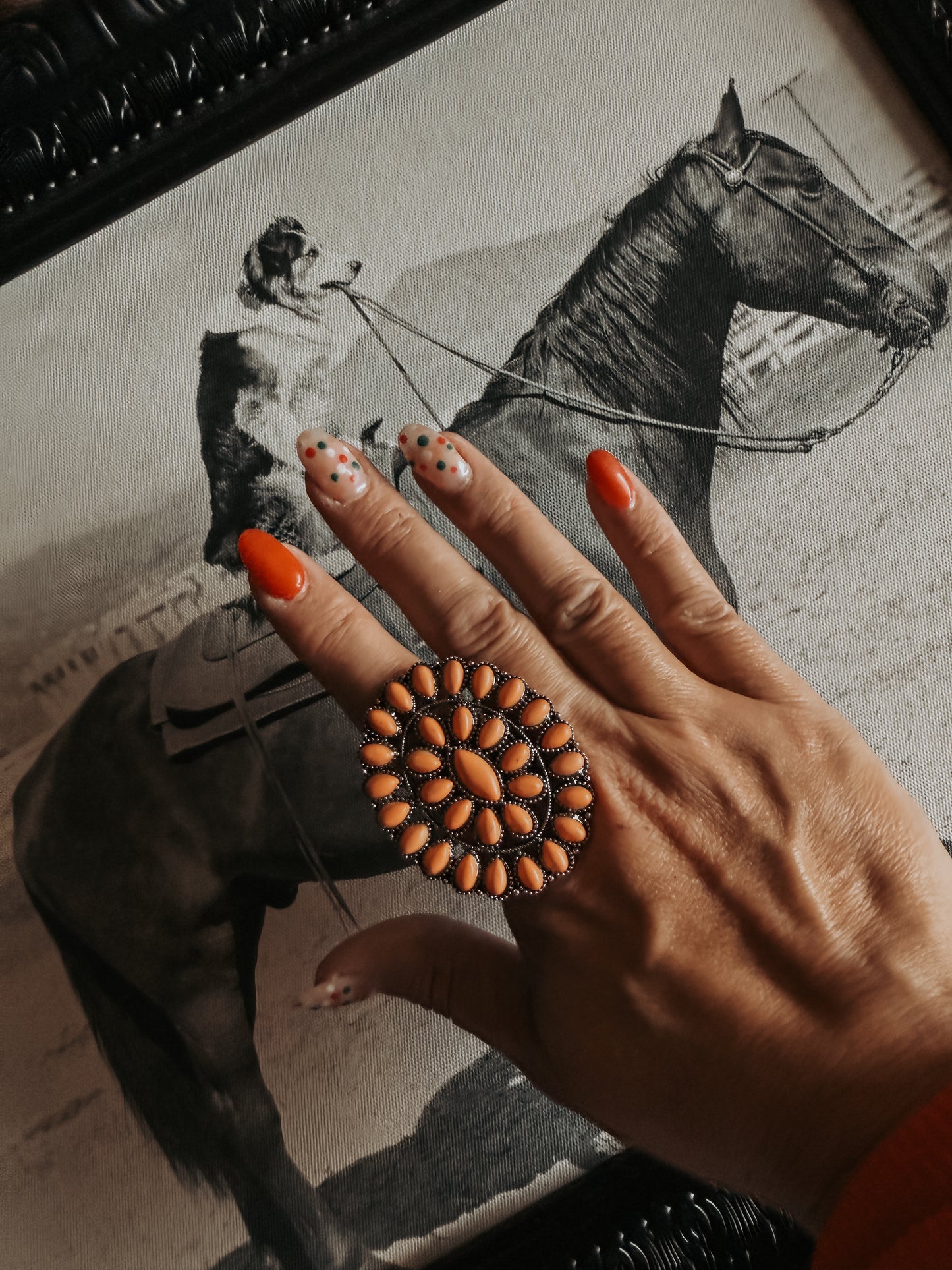 Copper Canyon Concho Stretch Ring