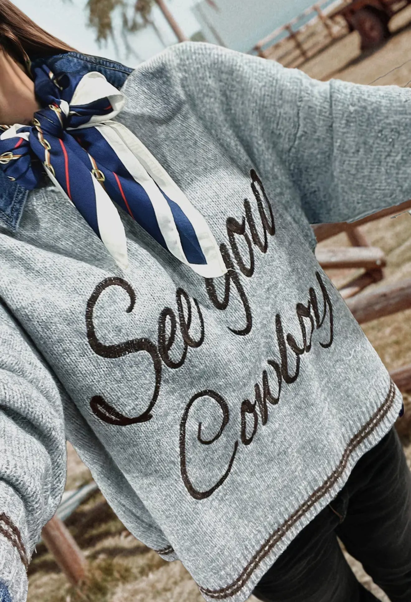See ya Cowboy Sweater