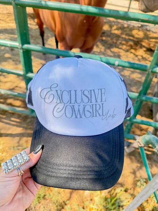 Cowgirl Exclusive Trucker Hat