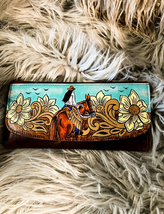 Hand Painted Wallets