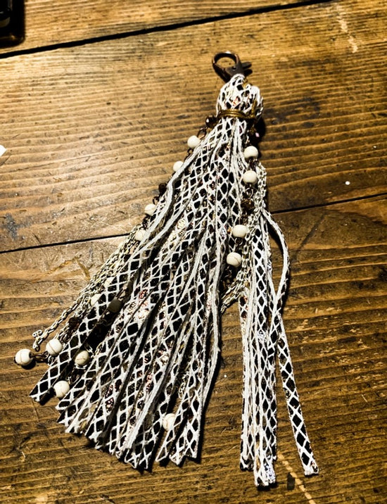 Beaded Chain Tassel 